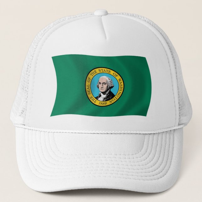Boné Chapéu da Bandeira de Washington (Frente)