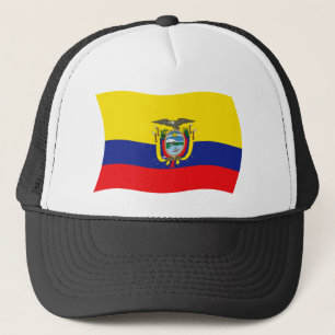 Boné Chapéu da Bandeira do Equador