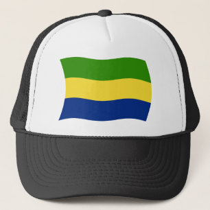 Boné Chapéu da Bandeira do Gabão