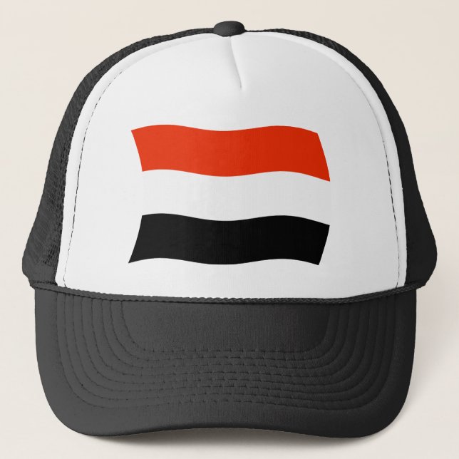 Boné Chapéu da Bandeira do Iêmen (Frente)
