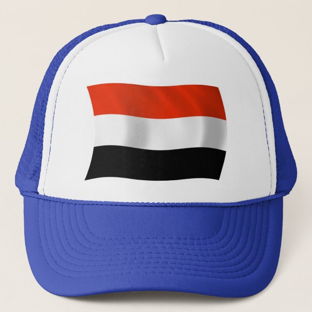 Boné Chapéu da Bandeira do Iêmen (Frente)