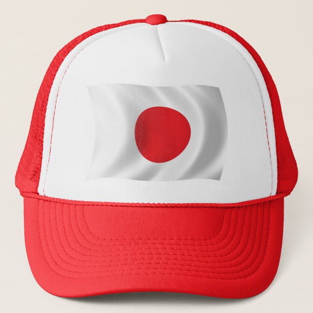 Boné Chapéu da Bandeira do Japão (Frente)