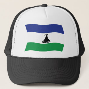 Boné Chapéu da Bandeira do Lesoto
