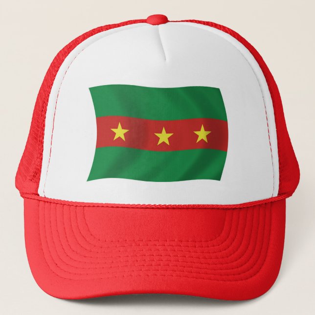 Boné Chapéu da Bandeira do Povo Ewe (Frente)