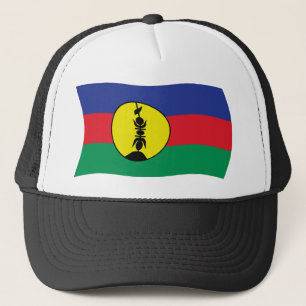 Boné Chapéu da Bandeira do Povo Kanak