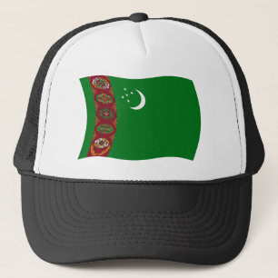 Boné Chapéu da Bandeira do Turcomenistão