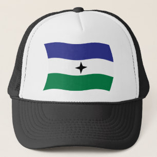 Boné Chapéu da Bandeira Nacionalista Bubi