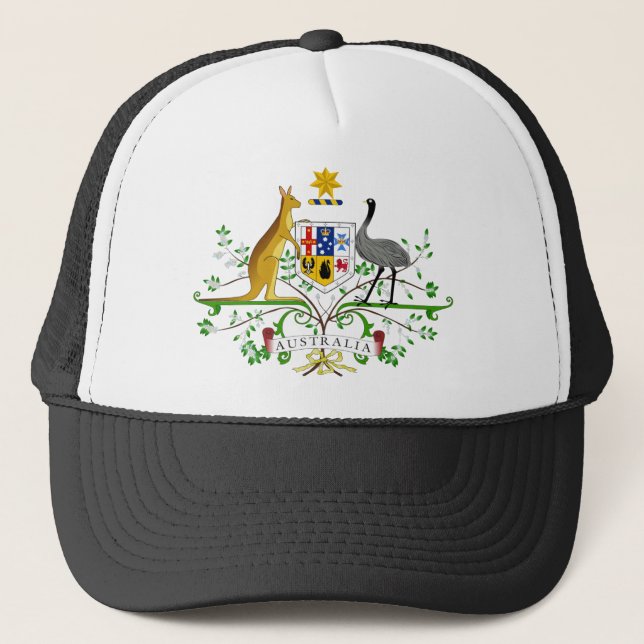 Boné Chapéu da brasão de Austrália (Frente)