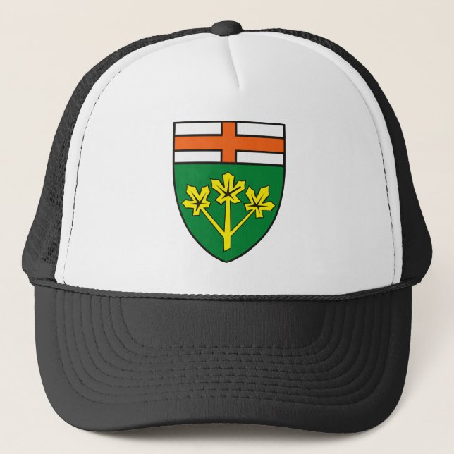 Boné Chapéu da brasão de Ontário (província) (Frente)