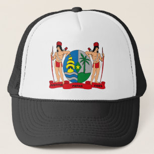 Boné Chapéu da brasão de Suriname