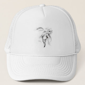 Boné Chapéu da cabeça de cavalo de Whte