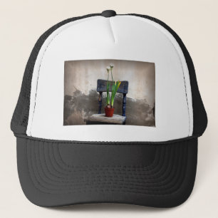 Boné Chapéu da cadeira e da flor
