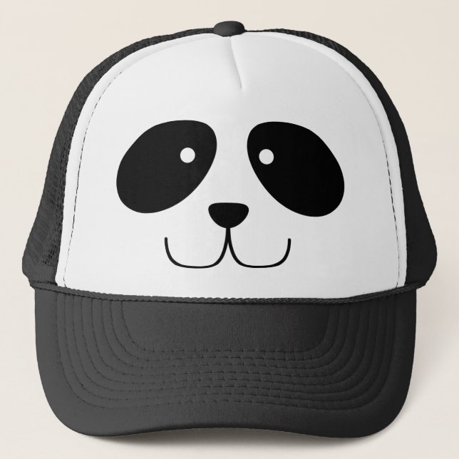 Boné Chapéu da cara da panda (Frente)