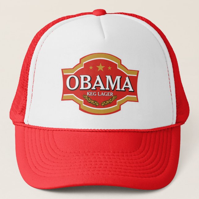 Boné Chapéu da cerveja de Obama (Frente)
