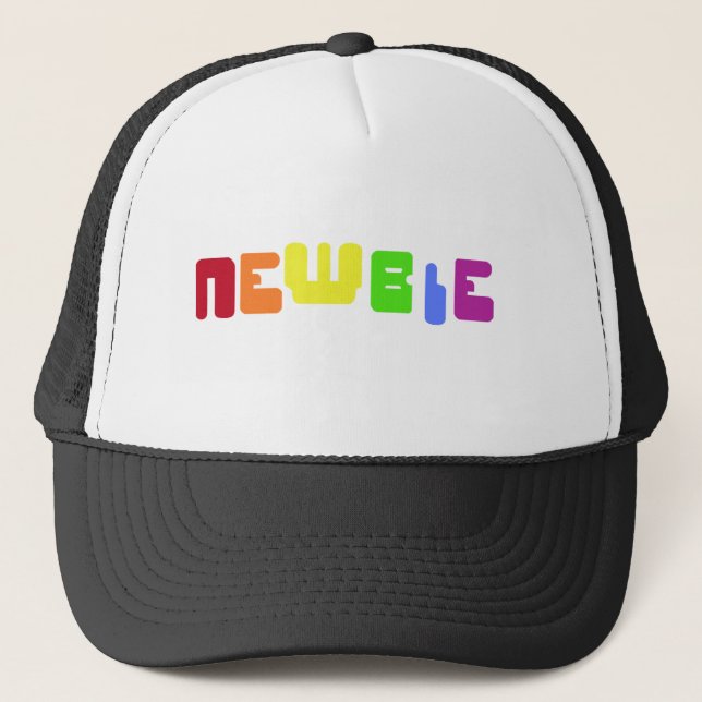 Boné Chapéu da cor do Newbie multi (Frente)