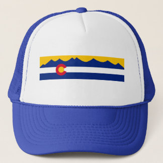 Boné Chapéu da cordilheira da bandeira de Colorado