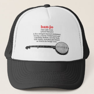 Boné Chapéu da definição do banjo