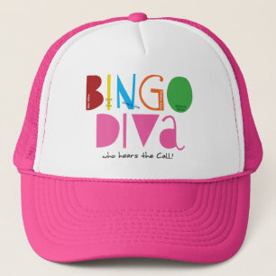 Boné Chapéu da diva do Bingo