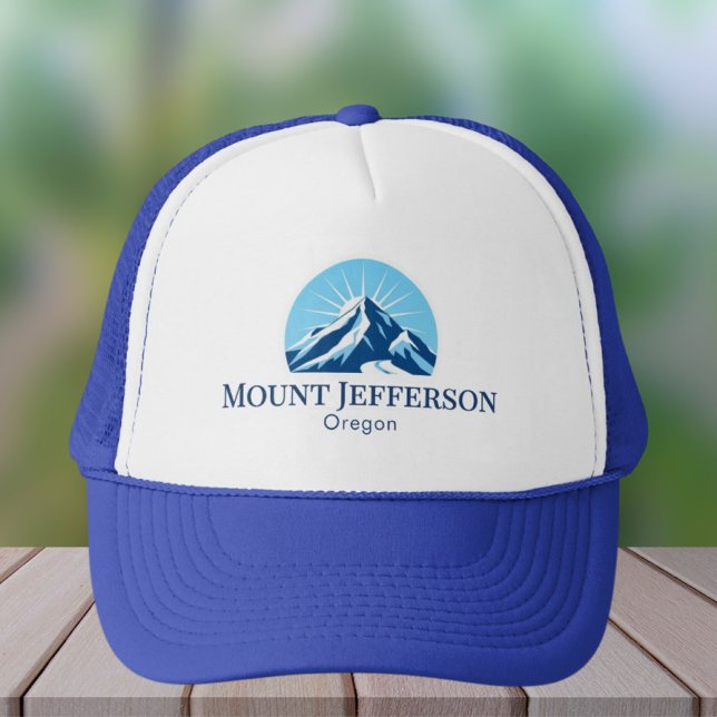 Boné Chapéu da estação de esqui Mount Jefferson Oregon (Criador carregado)