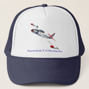 Boné Chapéu da estrela de tiro dos Thunderbirds T-33