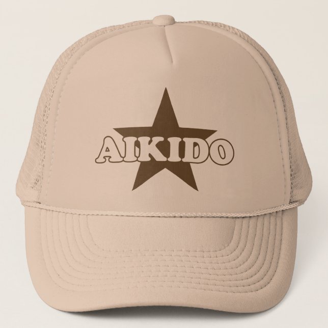 Boné Chapéu da estrela do Aikido (Frente)