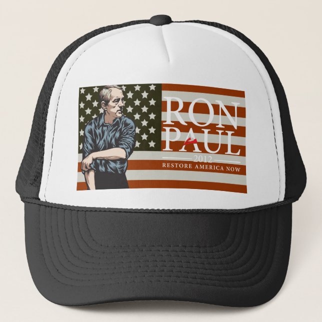 Boné Chapéu da liberdade americana de Ron Paul "indo (Frente)
