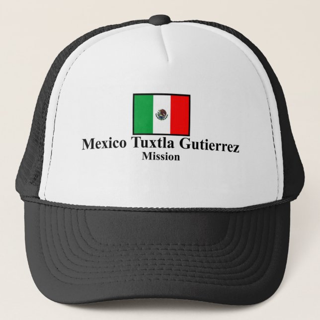 Boné Chapéu da missão de México Tuxtla Gutierrez (Frente)