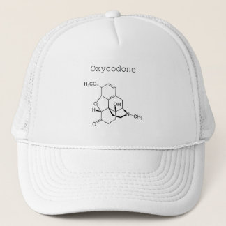 Boné Chapéu da molécula de Oxycodone