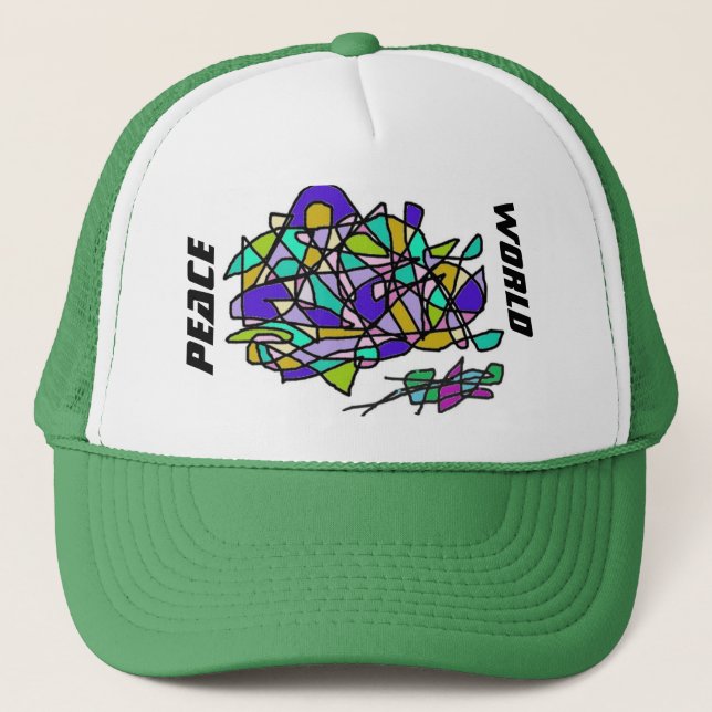 Boné Chapéu da Paz Mundial (Frente)