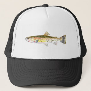 Boné Chapéu da pesca - peixe da truta da montanha
