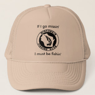 Boné Chapéu da pesca - Wisconsin