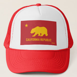 Boné Chapéu da república de Califórnia