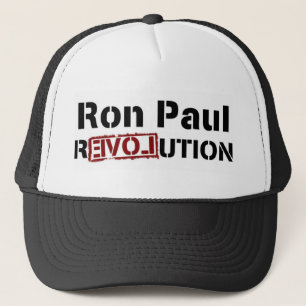 Boné Chapéu da revolução de Ron Paul