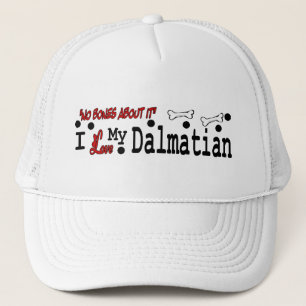 Boné Chapéu Dalmatian (Eu Amo)