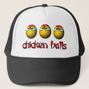 Boné Chapéu das bolas da galinha