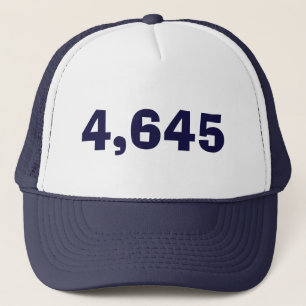 Boné chapéu de 4.645 camionistas