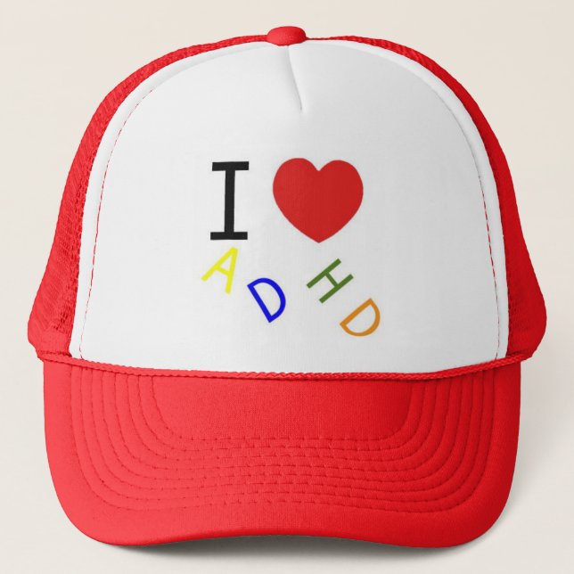 Boné Chapéu de ADHD! (Frente)