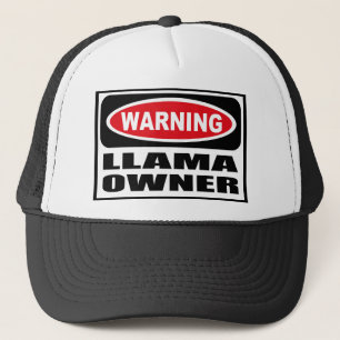 Boné Chapéu de advertência do PROPRIETÁRIO do LAMA