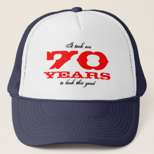 Boné Chapéu de aniversário engraçado para 70 anos