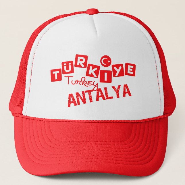 Boné Chapéu de ANTALYA TURQUIA (Frente)