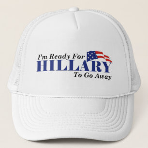 Boné Chapéu de Anti-Hillary