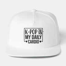 Chapéu de Balde 'K-POP É Meu Cardio Diário'