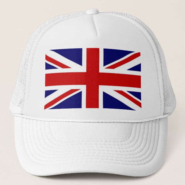 Boné Chapéu de bandeira britânico, à venda! (Frente)