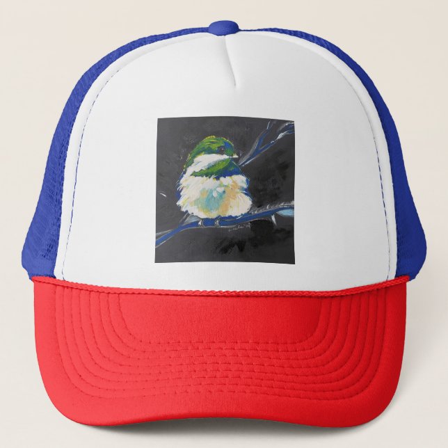 Boné Chapéu de Baseball - Um Pouco Azul (Frente)