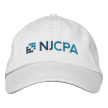 Chapéu de basebol NJCPA - Branco