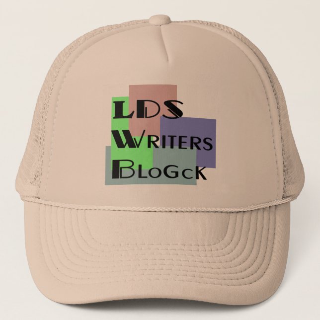Boné Chapéu de Blogck dos escritores de LDS (Frente)
