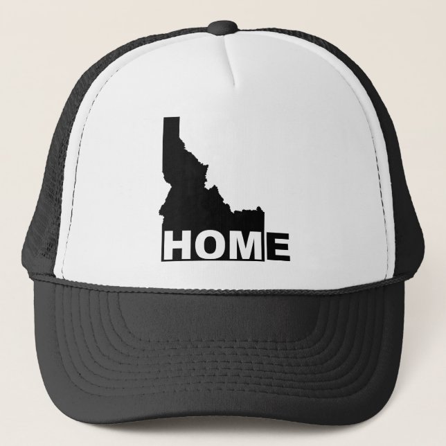 Boné Chapéu de Bola de Casa Fora do Estado de Idaho (Frente)