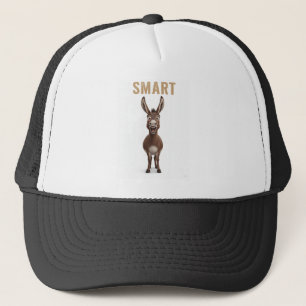 Boné Chapéu de Burro Inteligente Engraçado