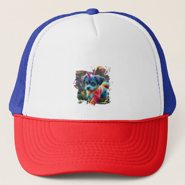 Boné Chapéu de cachorro fofo (Frente)
