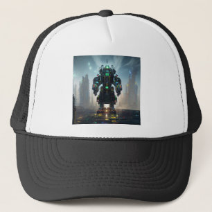 Boné Chapéu de caminhão robô 4